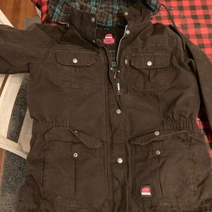 Berne flannel lined coat. Size 2XL. Fits like XL. Like new